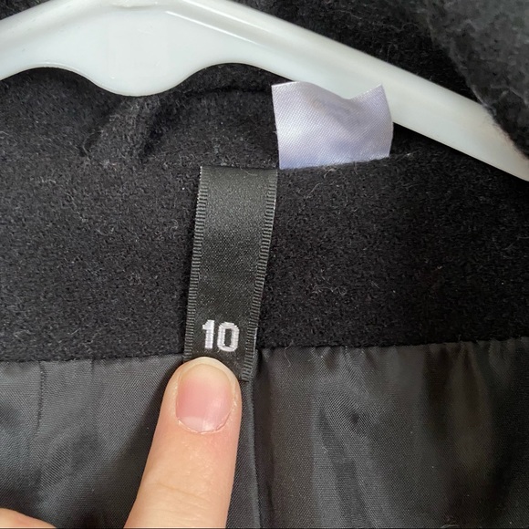 H&M wool blend long coat - Picture 4 of 6